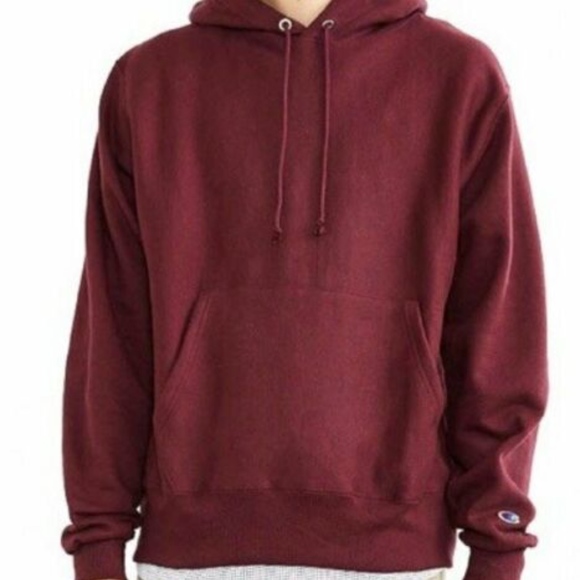 Champion New burgundy red reverse weave hoodie - Picture 8 of 8